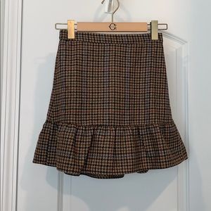 J.Crew Houndstooth skirt